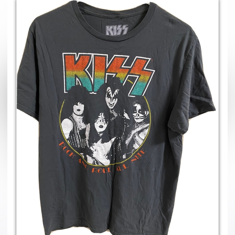 Vintage Kiss T-Shirt “Rock and Roll All Nite” Large